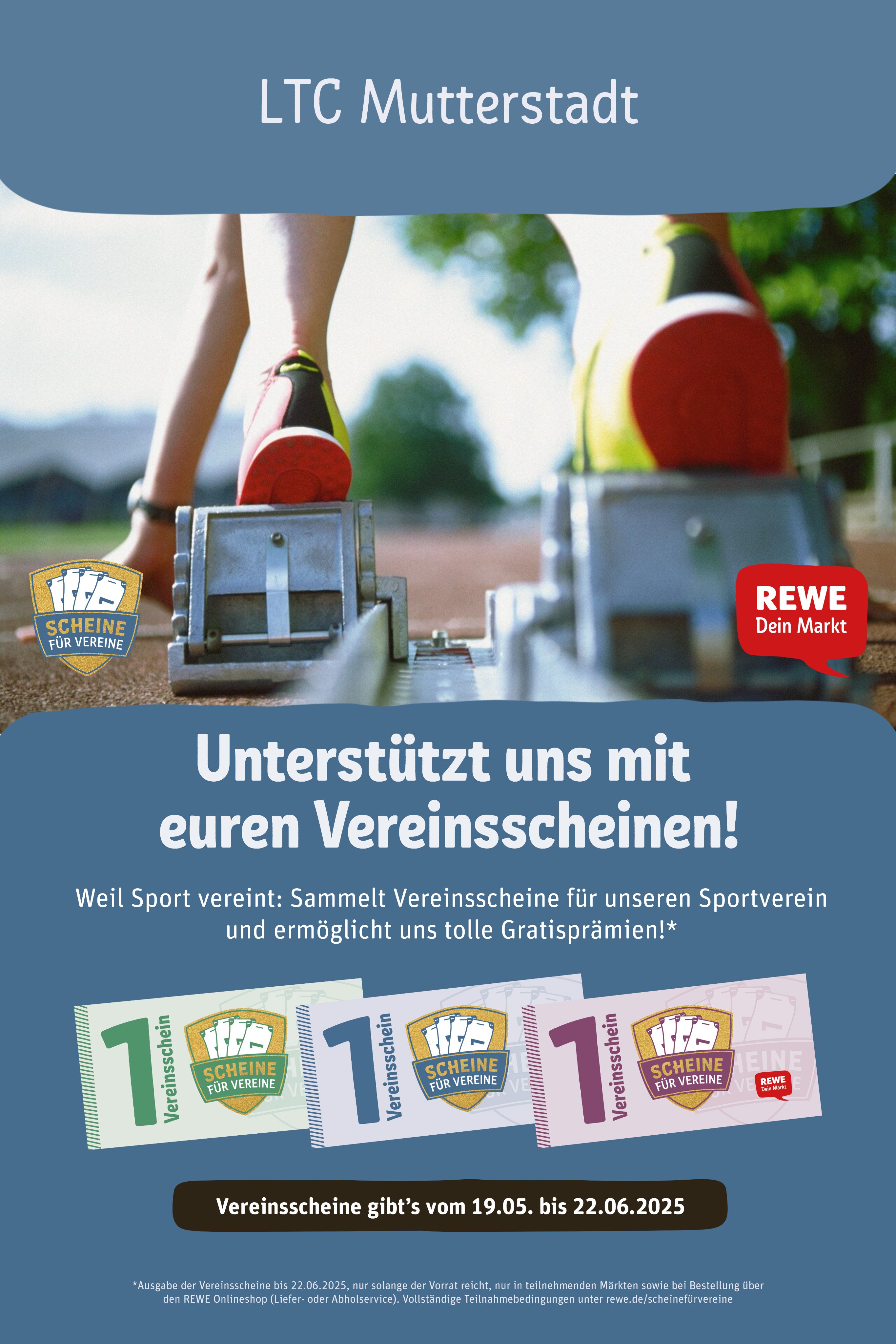 Rewe Scheine für Vereine